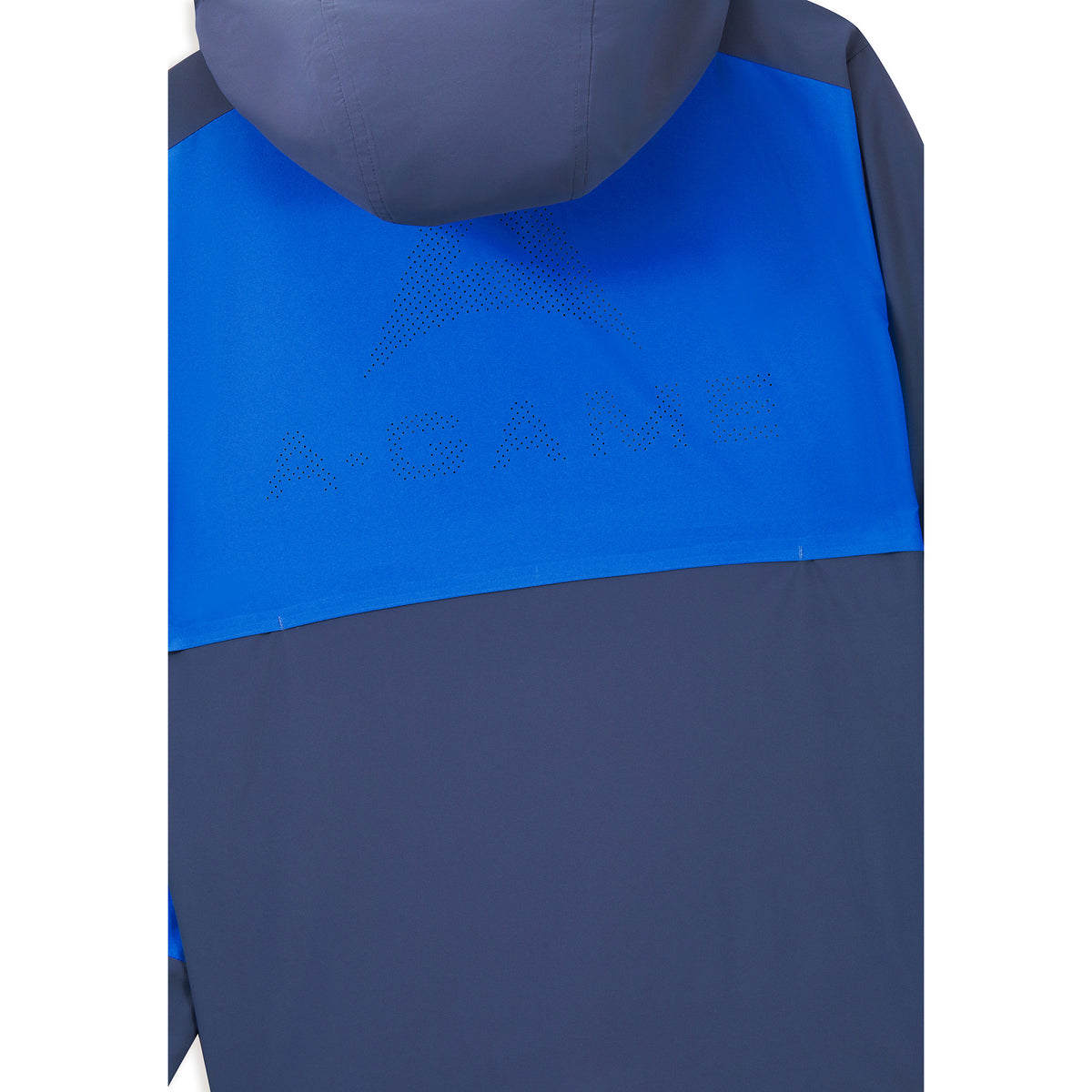 Men's Panelled Lightweight Jacket - Navy / Cobalt Blue