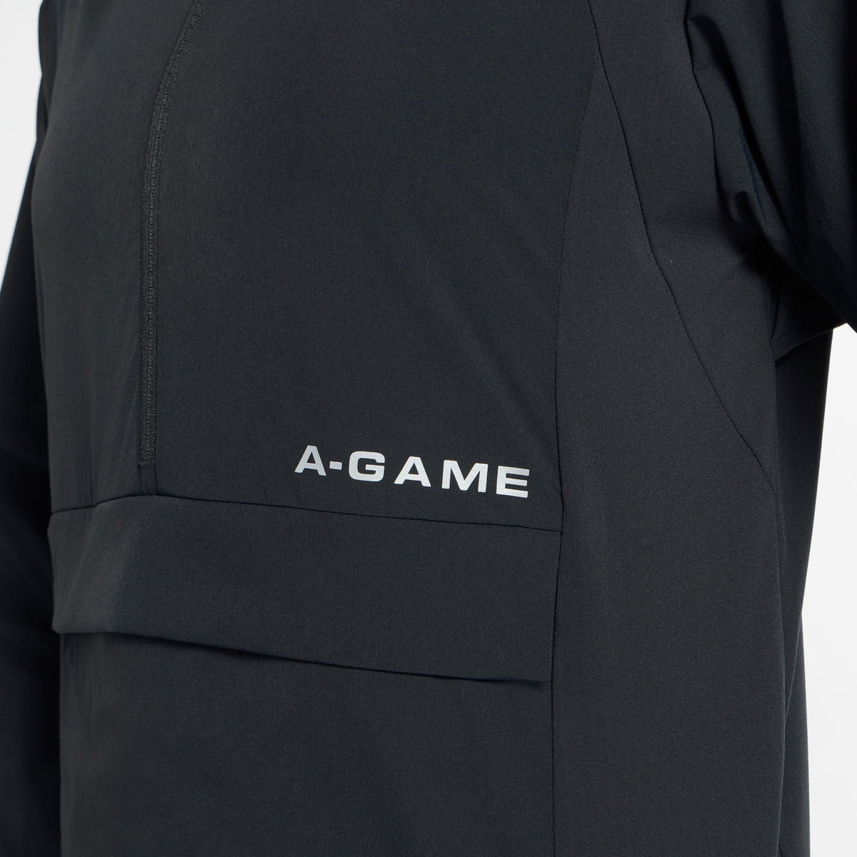 Women's Half Zip Pullover Jacket - Black