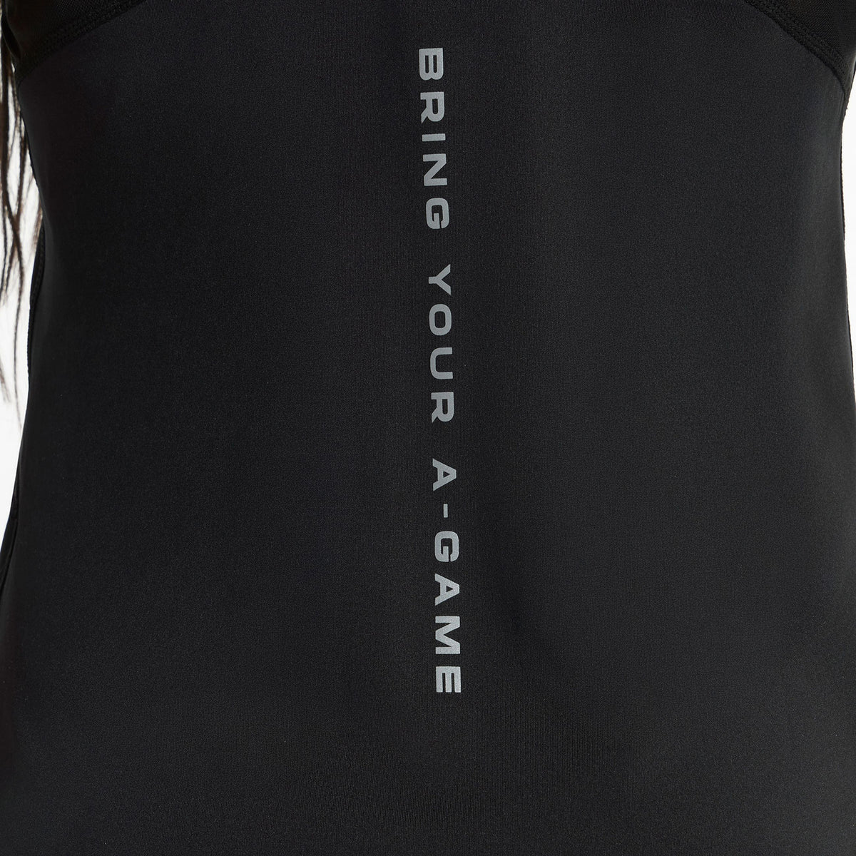 Women's Relaxed Racer Back Vest - Black