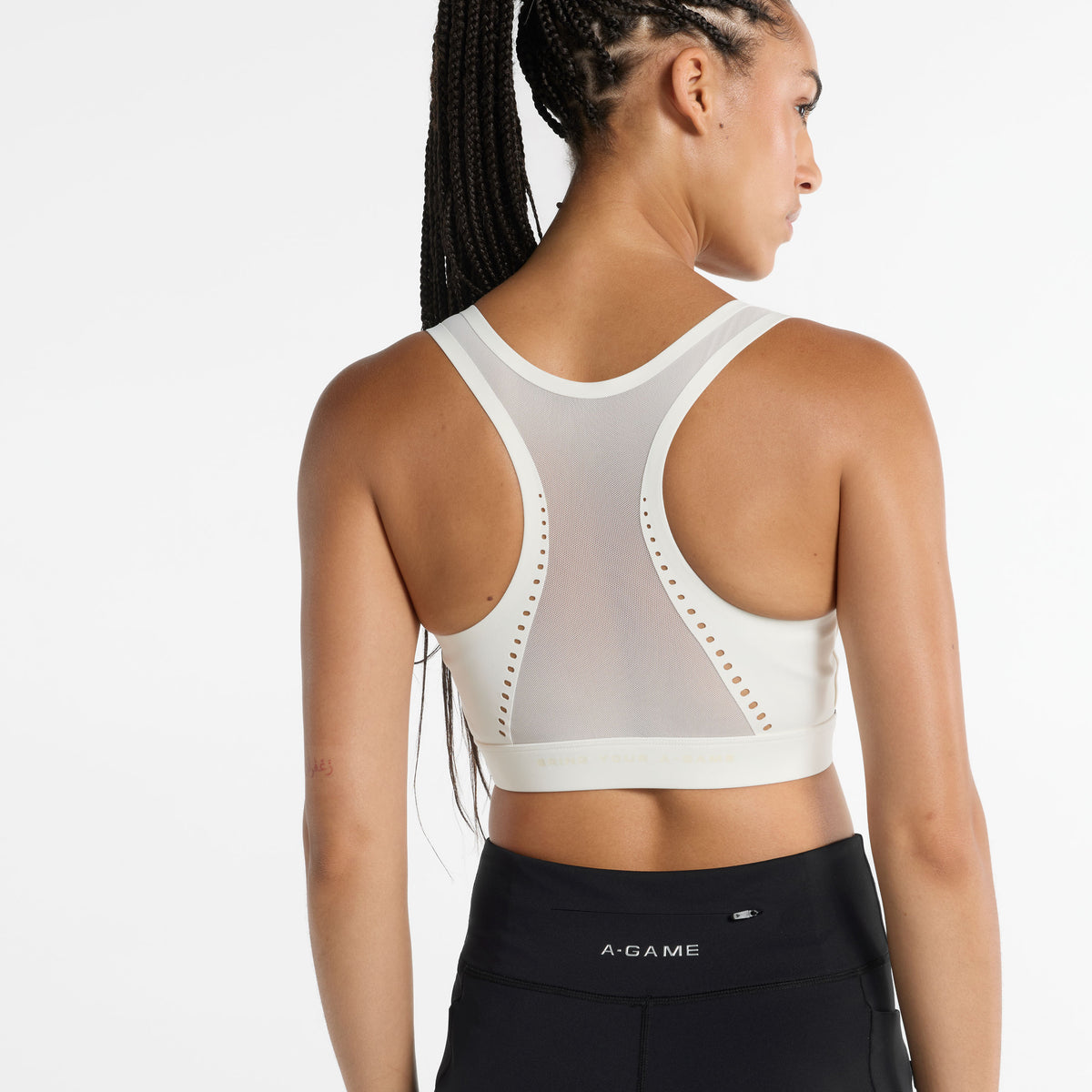 Women's Light Support Sports Bra - Ecru