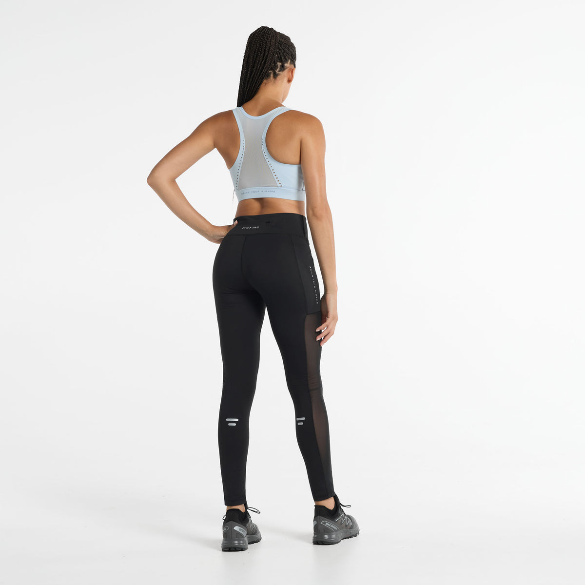 Women's Light Support Sports Bra - Pale Blue