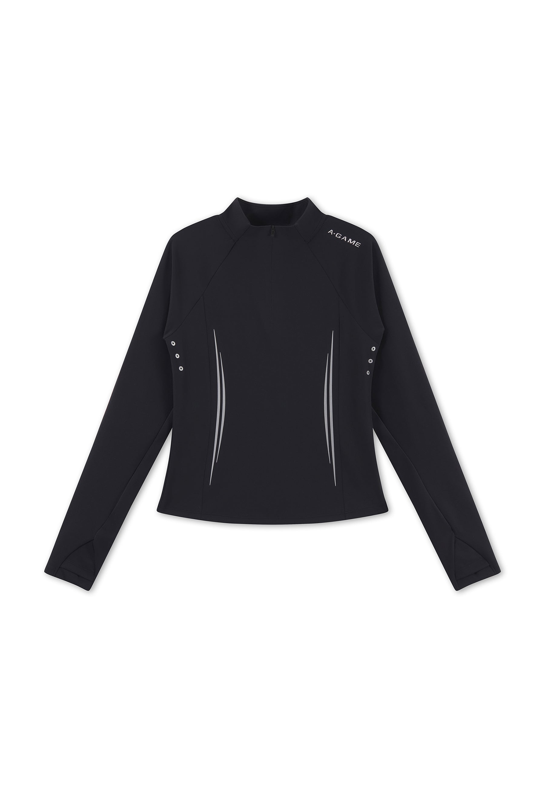 Women's Zip Through - Black