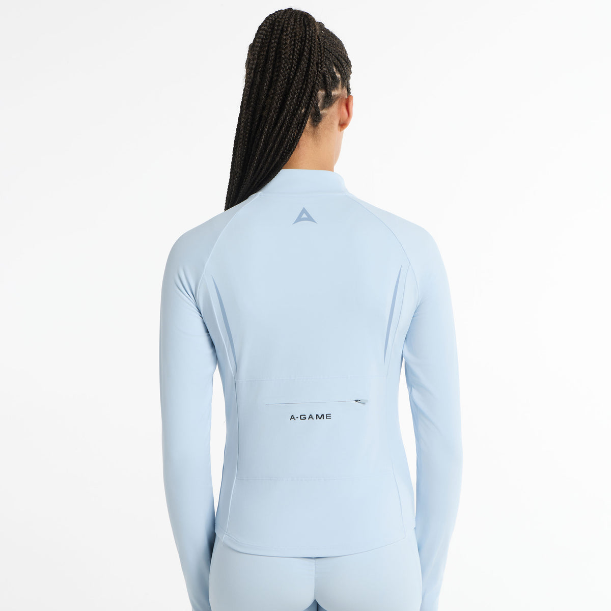 Women's Core Training 1/4 Zip - Pale Blue