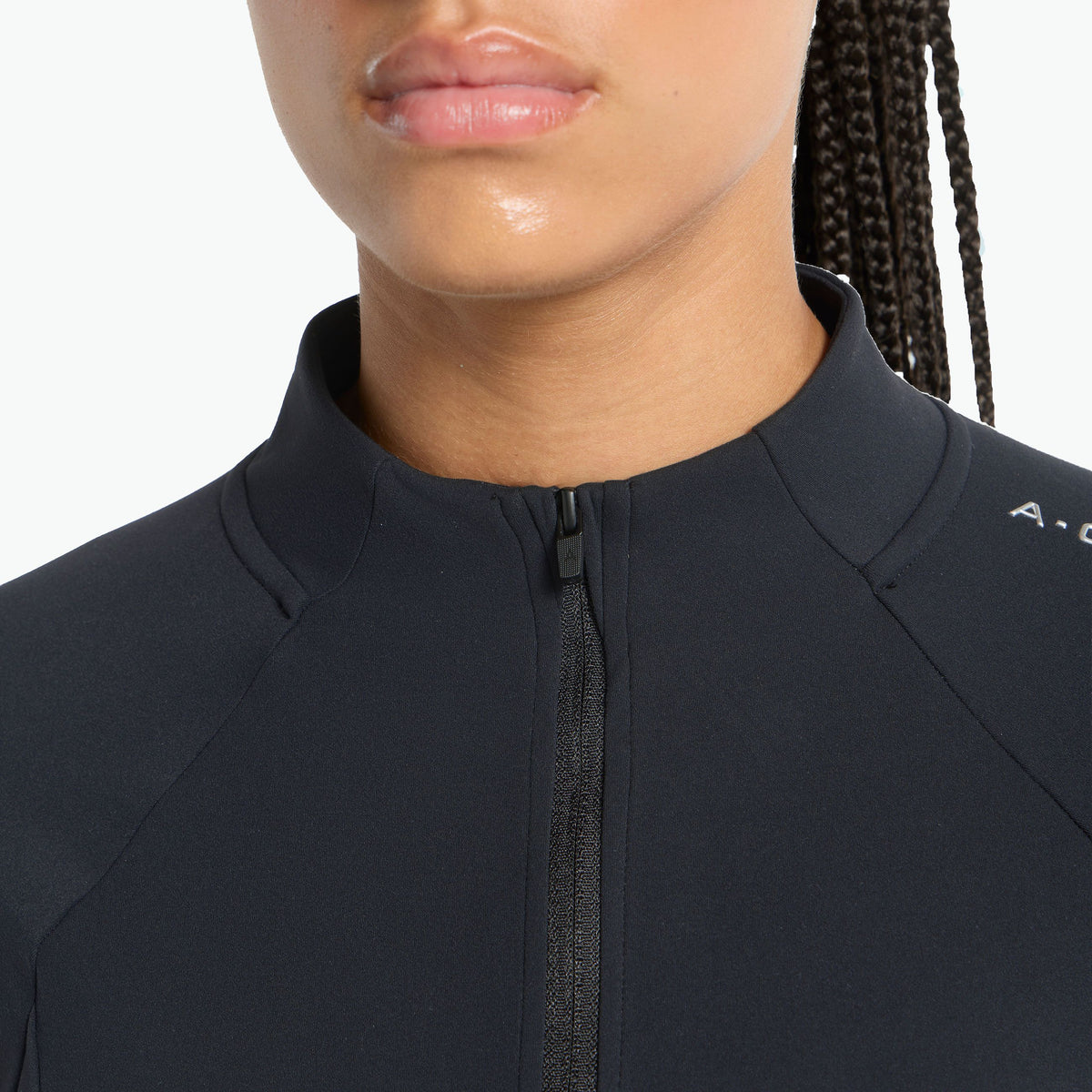 Women's Zip Through - Black