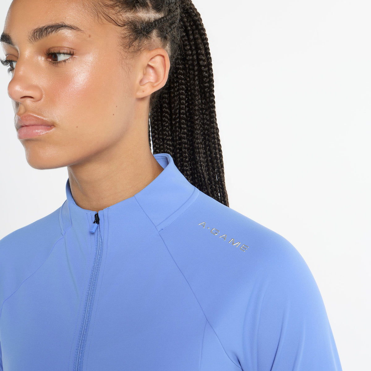Women's Zip Through - Cornflower