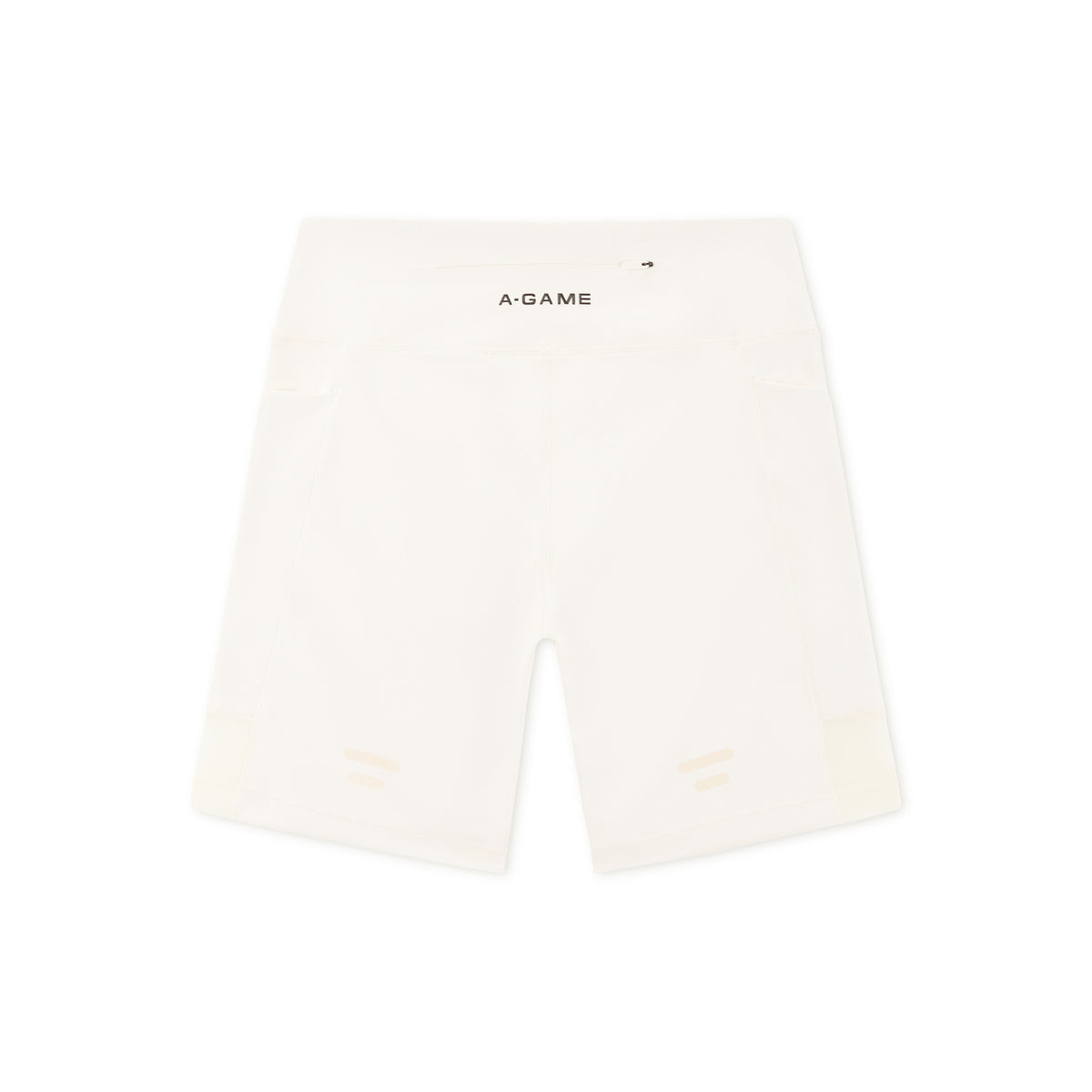 Women's Reflective Running Shorts - Ecru
