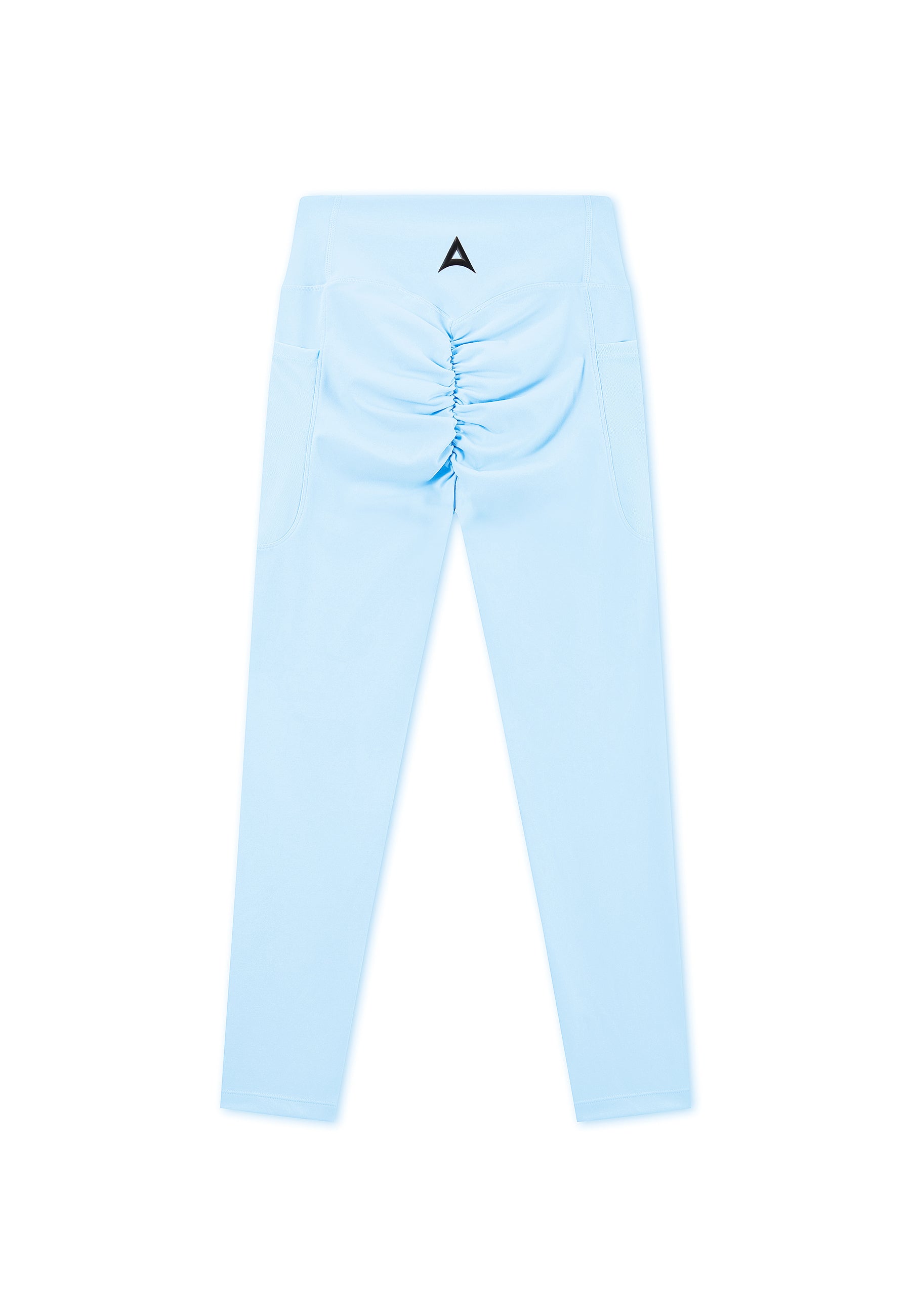 WOMENS TRAINING LEGGINGS - PALE BLUE