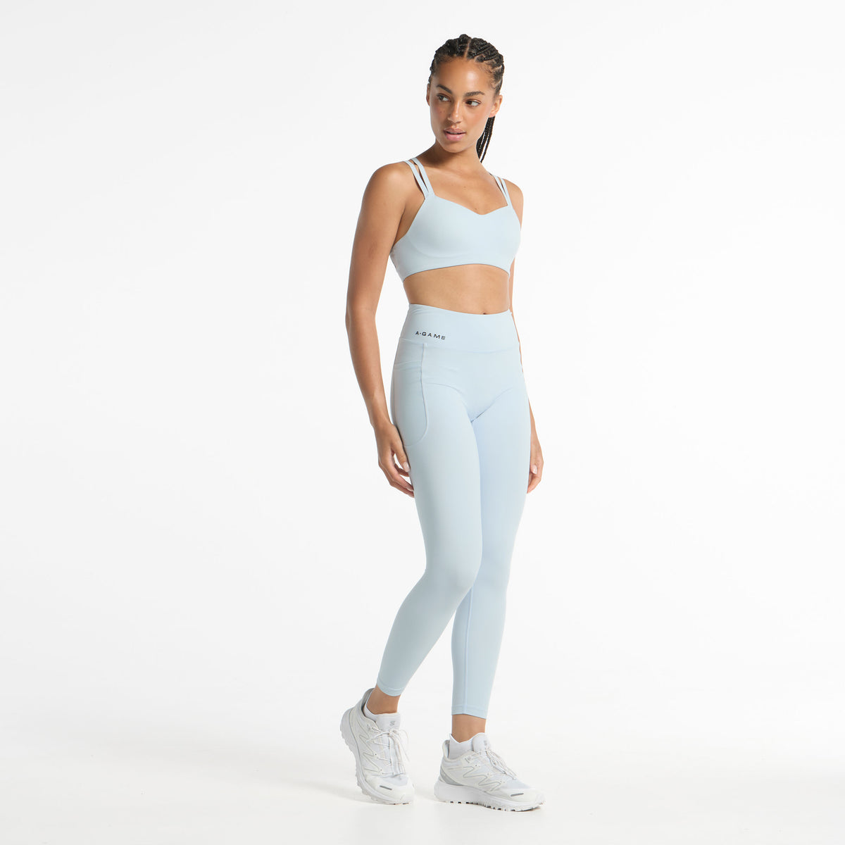 Women's Core Training Leggings - Pale Blue