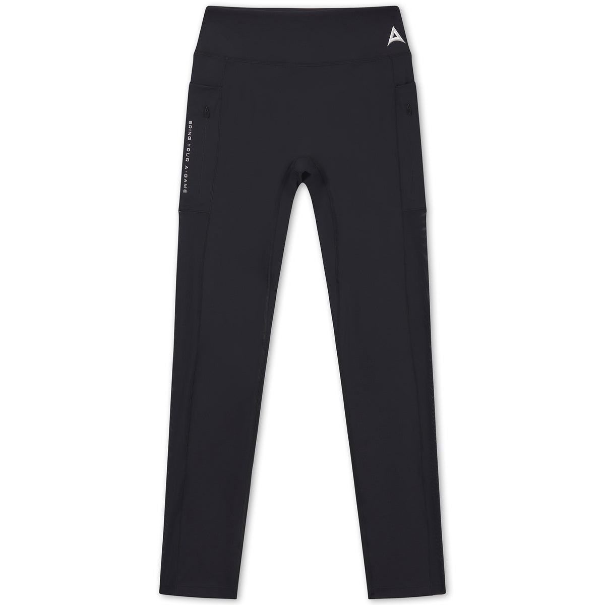 Women's Reflective Running Leggings - Black