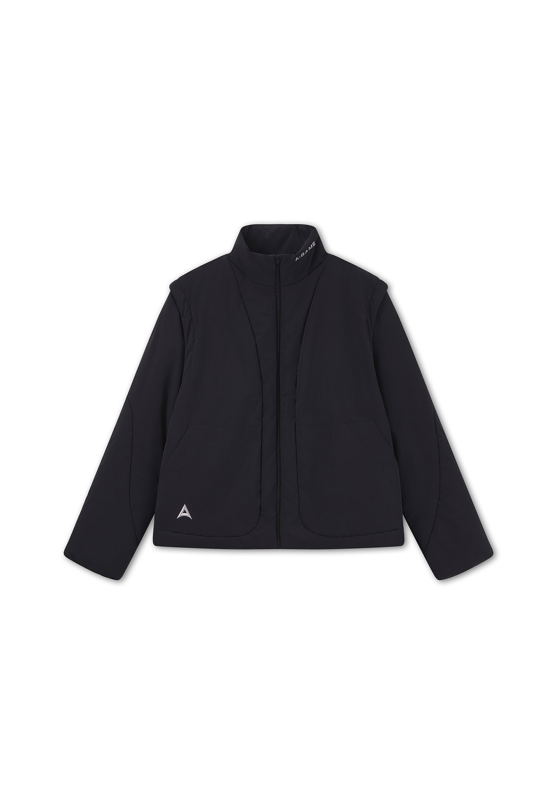 WOMENS LIGHT WEIGHT PADDED JACKET - BLACK