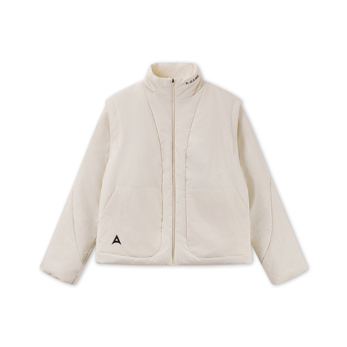 Women's Lightweight Padded Jacket - Ecru