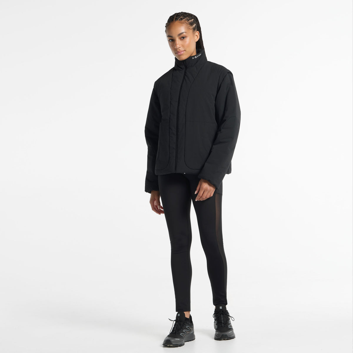 Women's Lightweight Padded Jacket - Black