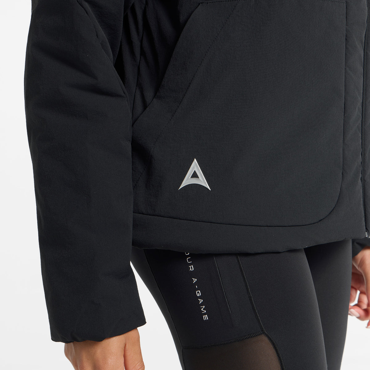 Women's Lightweight Padded Jacket - Black