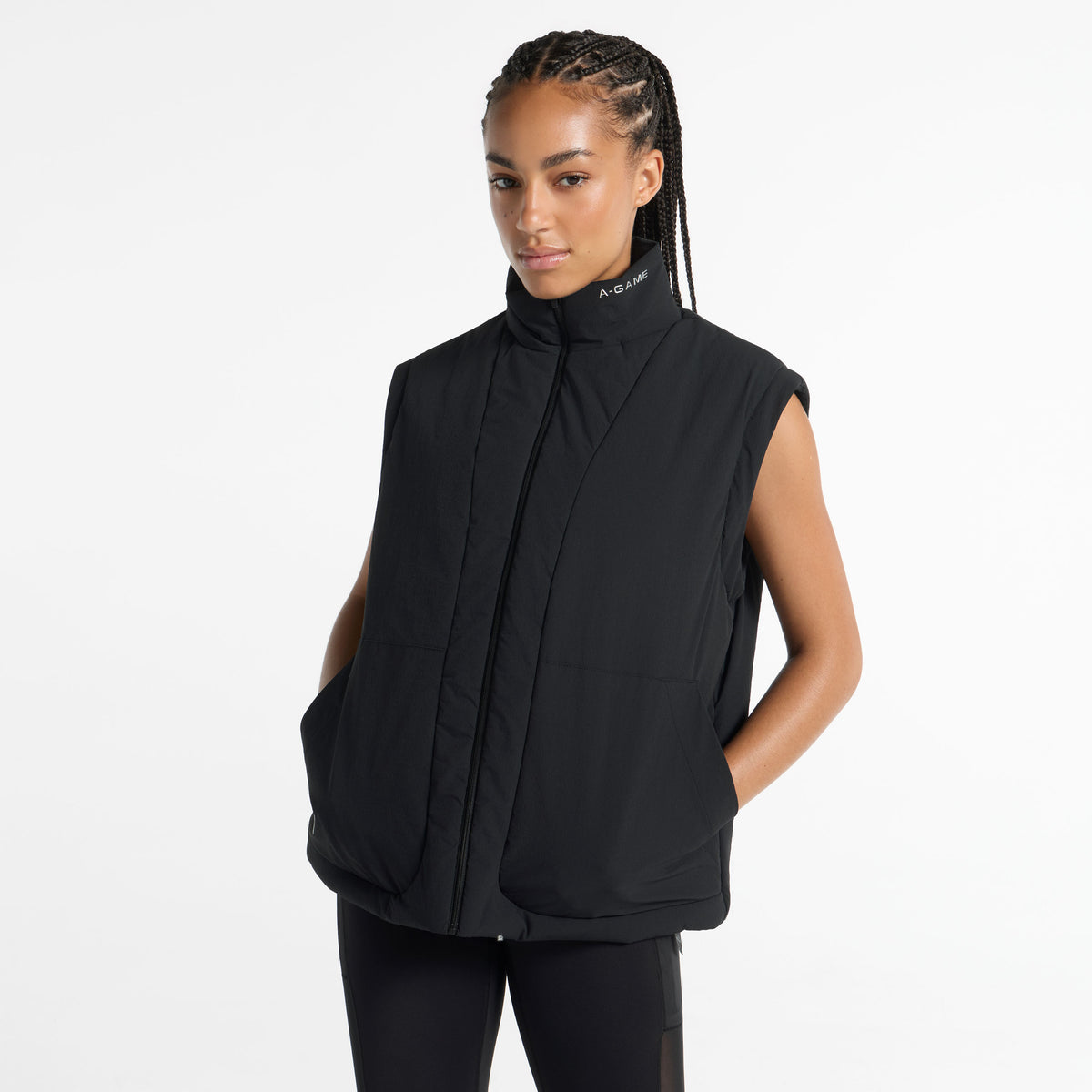 Women's Lightweight Padded Jacket - Black