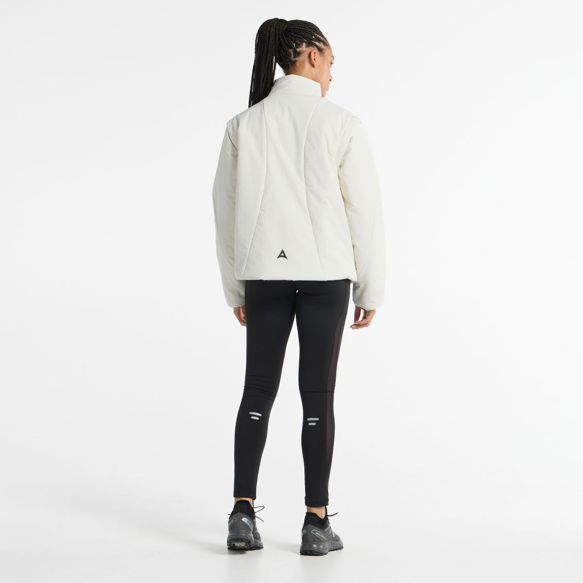 Women's Lightweight Padded Jacket - Ecru