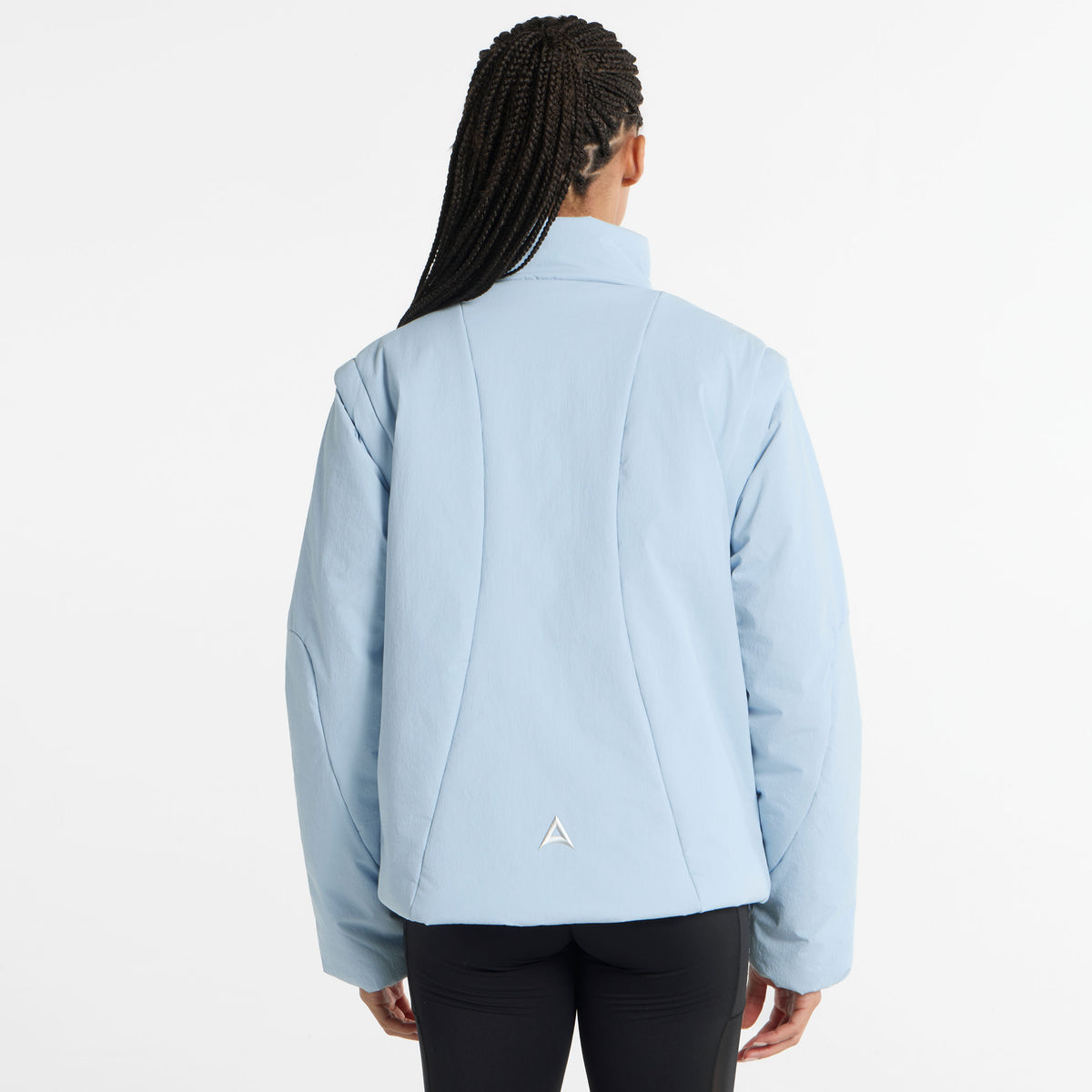 Women's Lightweight Padded Jacket - Pale Blue