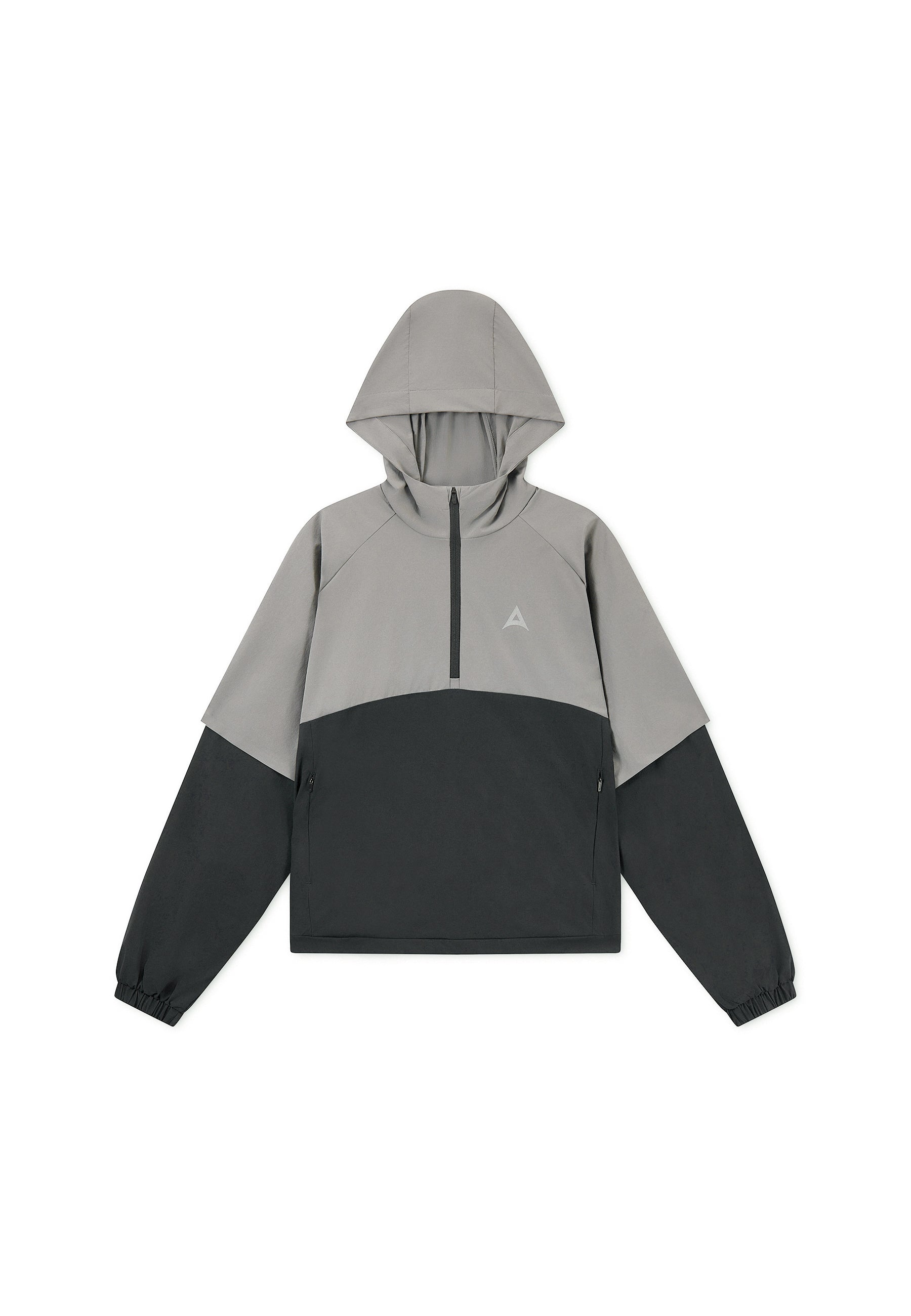 WOMENS QUARTER ZIP JACKET - BLACK