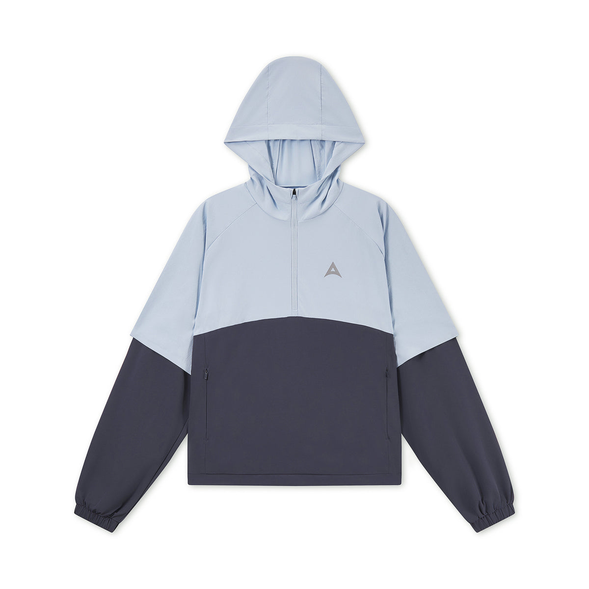 Women's Quarter Zip Jacket - Blue