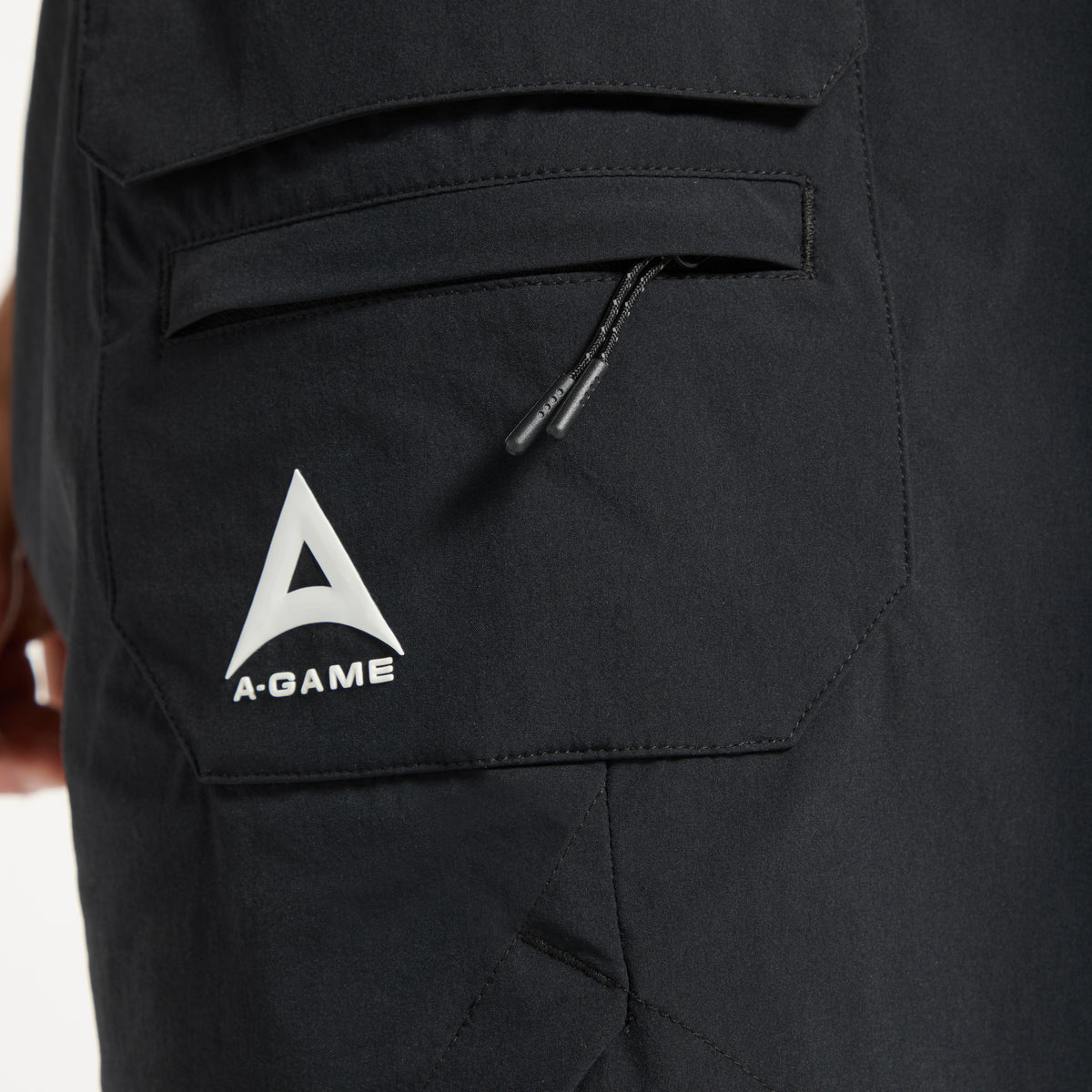 Men's 2-in-1 Cargo Shorts - Black