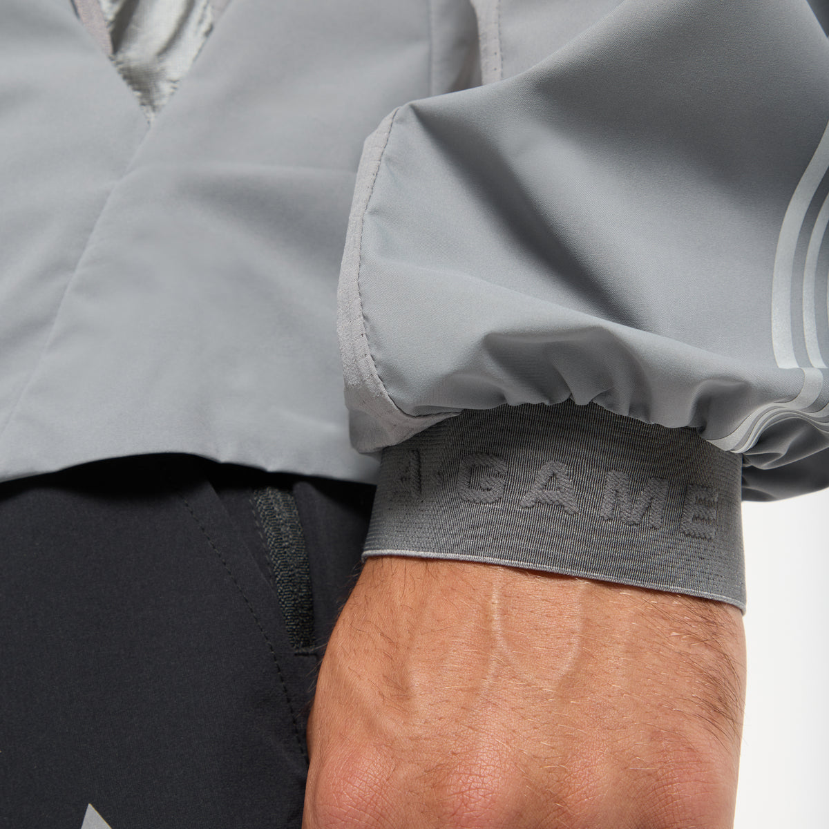 Men's Lightweight Windbreaker Jacket - Dk Grey