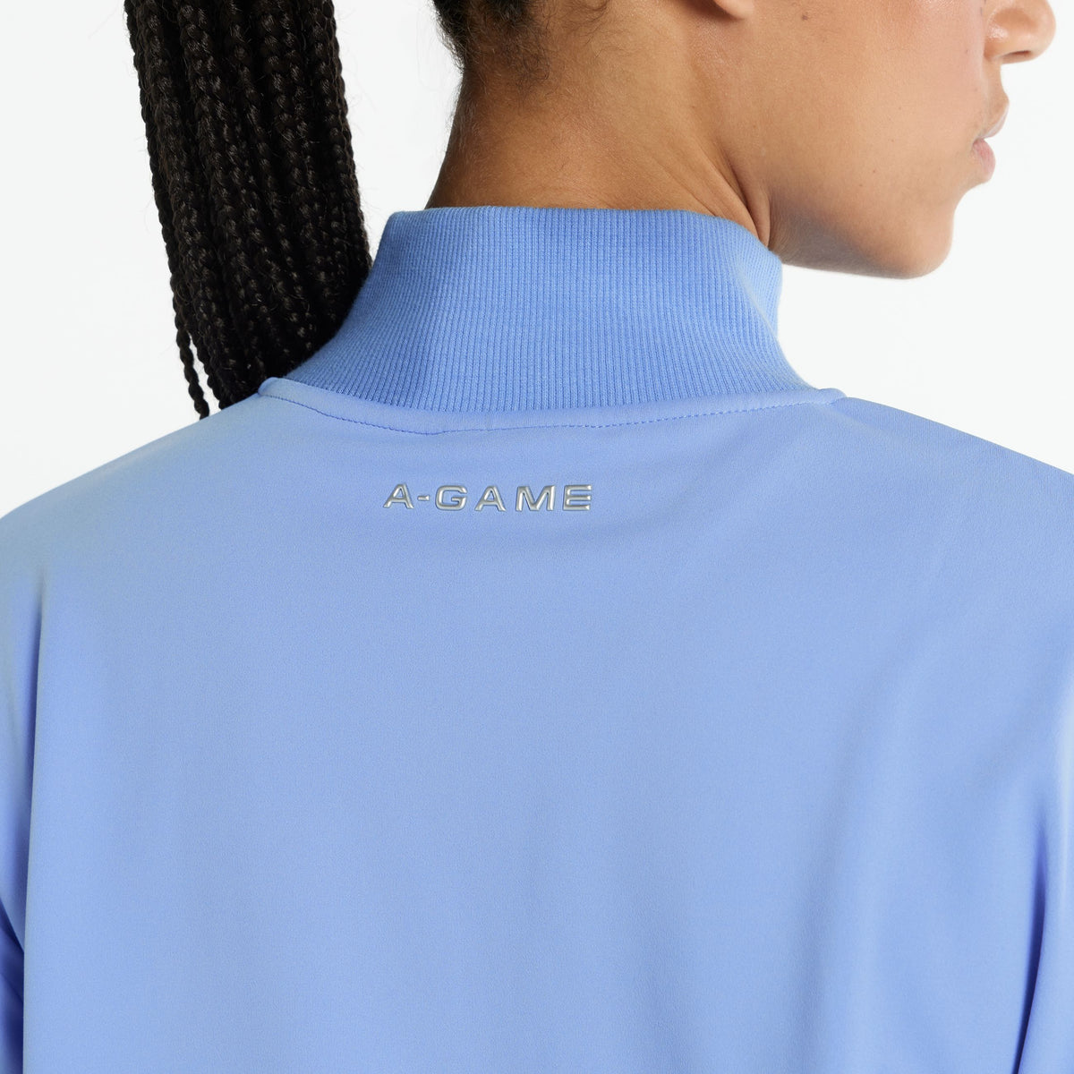 Women's Oversized Track Jacket - Cornflower