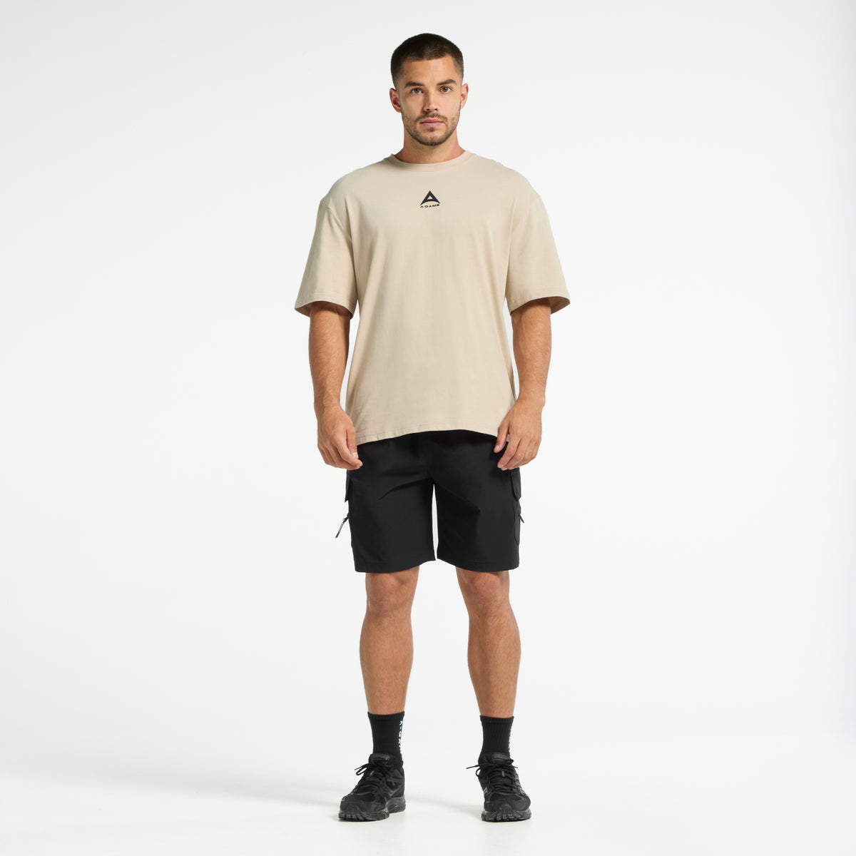 Men's Relaxed T-Shirt - Beige