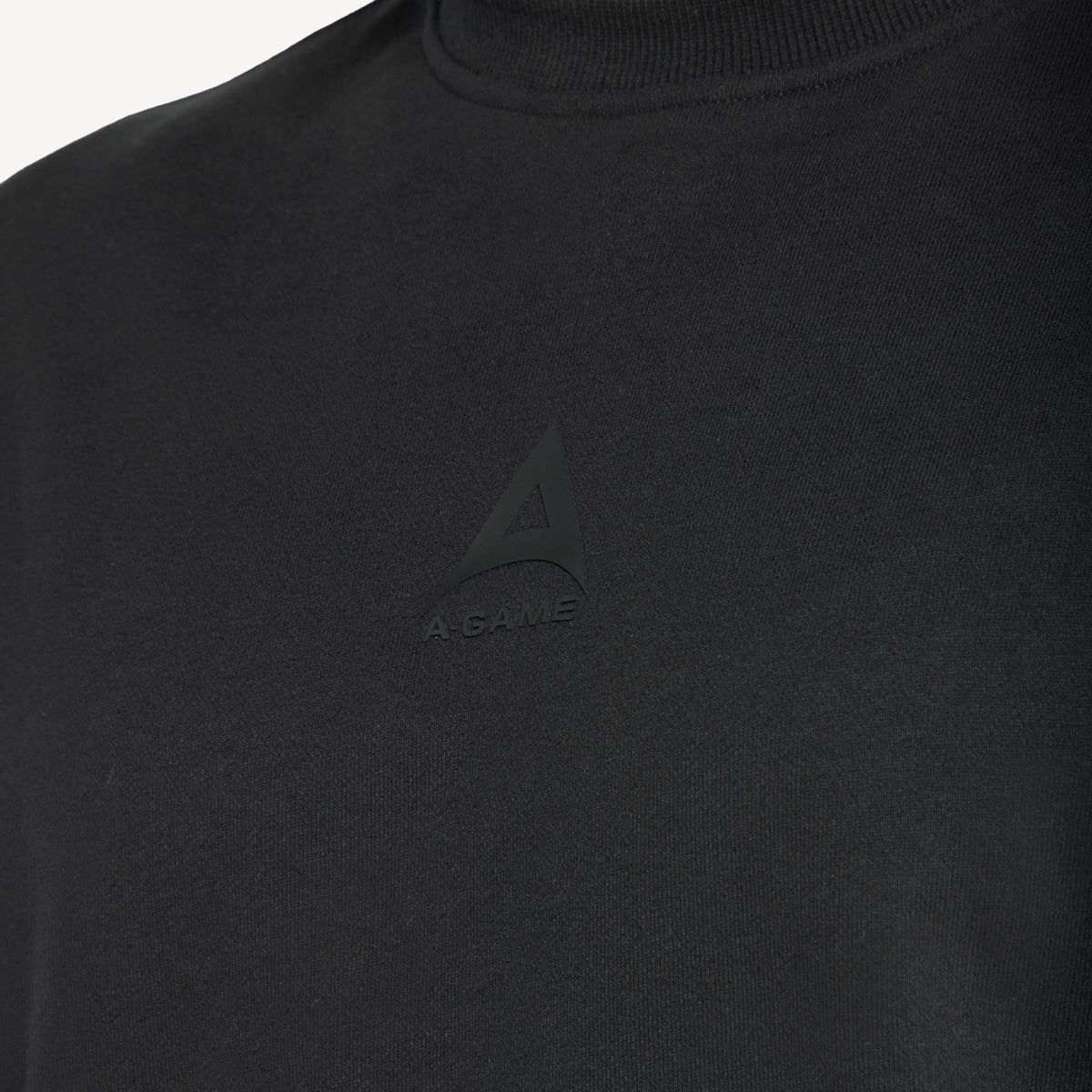 Men's Short Sleeve Sweatshirt - Black