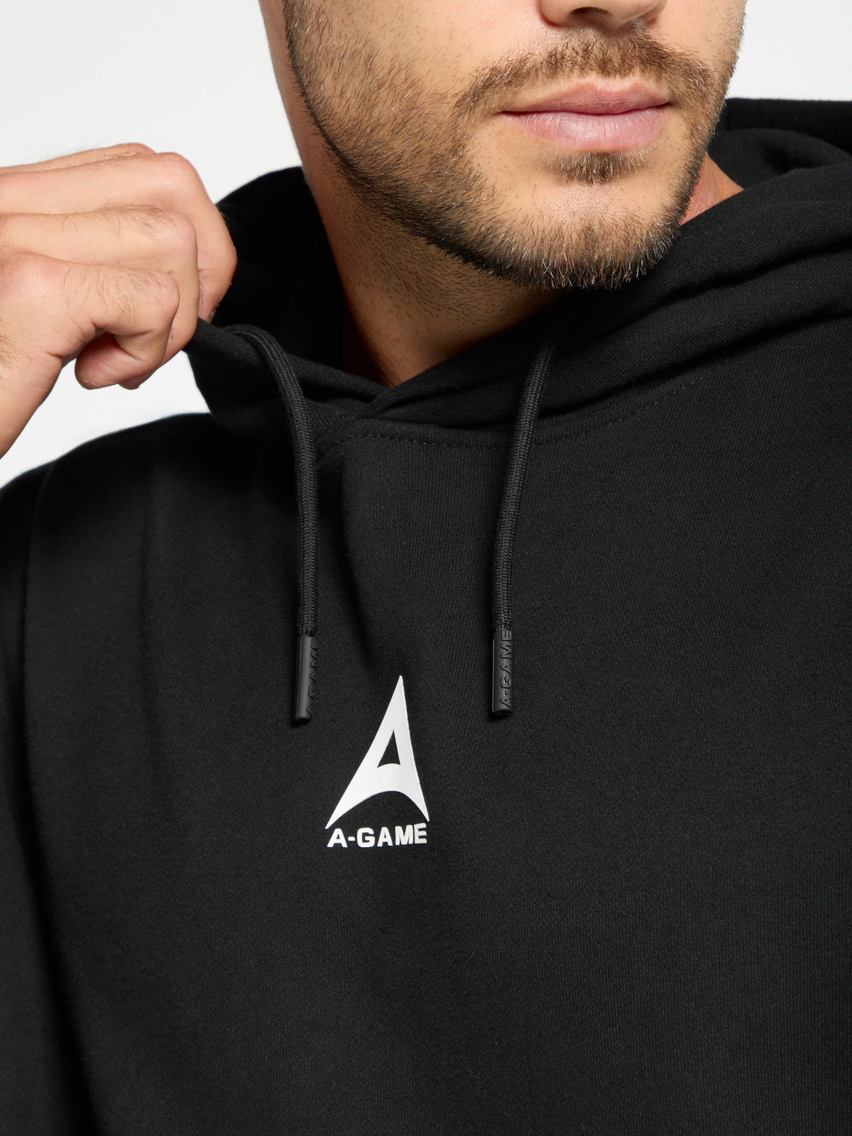 Men's Relaxed Hoodie - Black