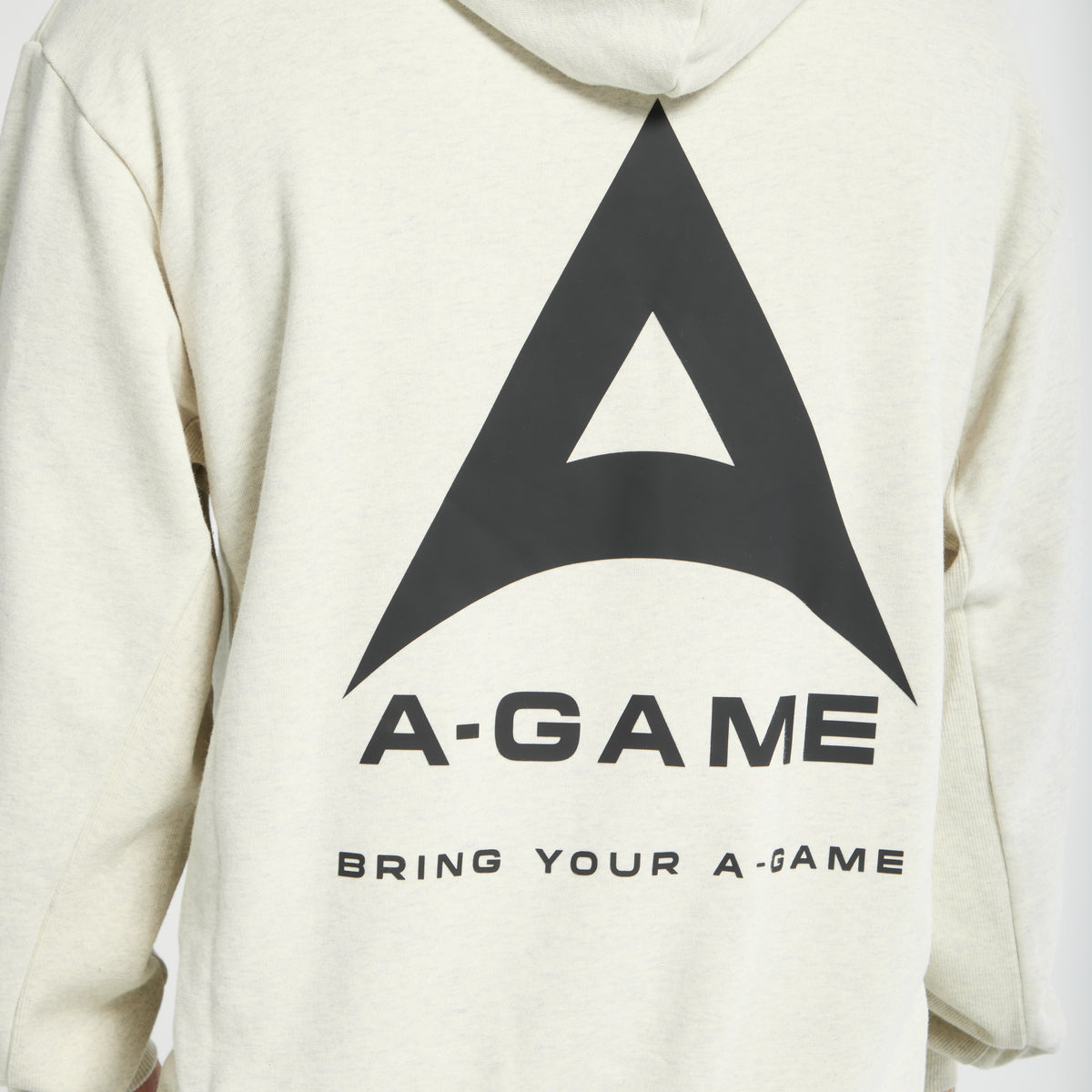 Men's Relaxed Hoodie - Snow Marl