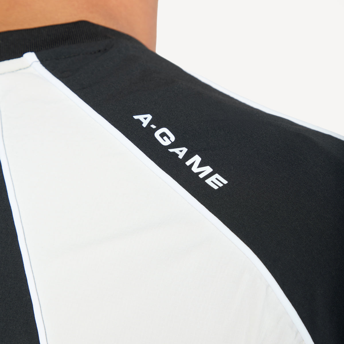 Men's Textured T-Shirt - Black / Light Grey