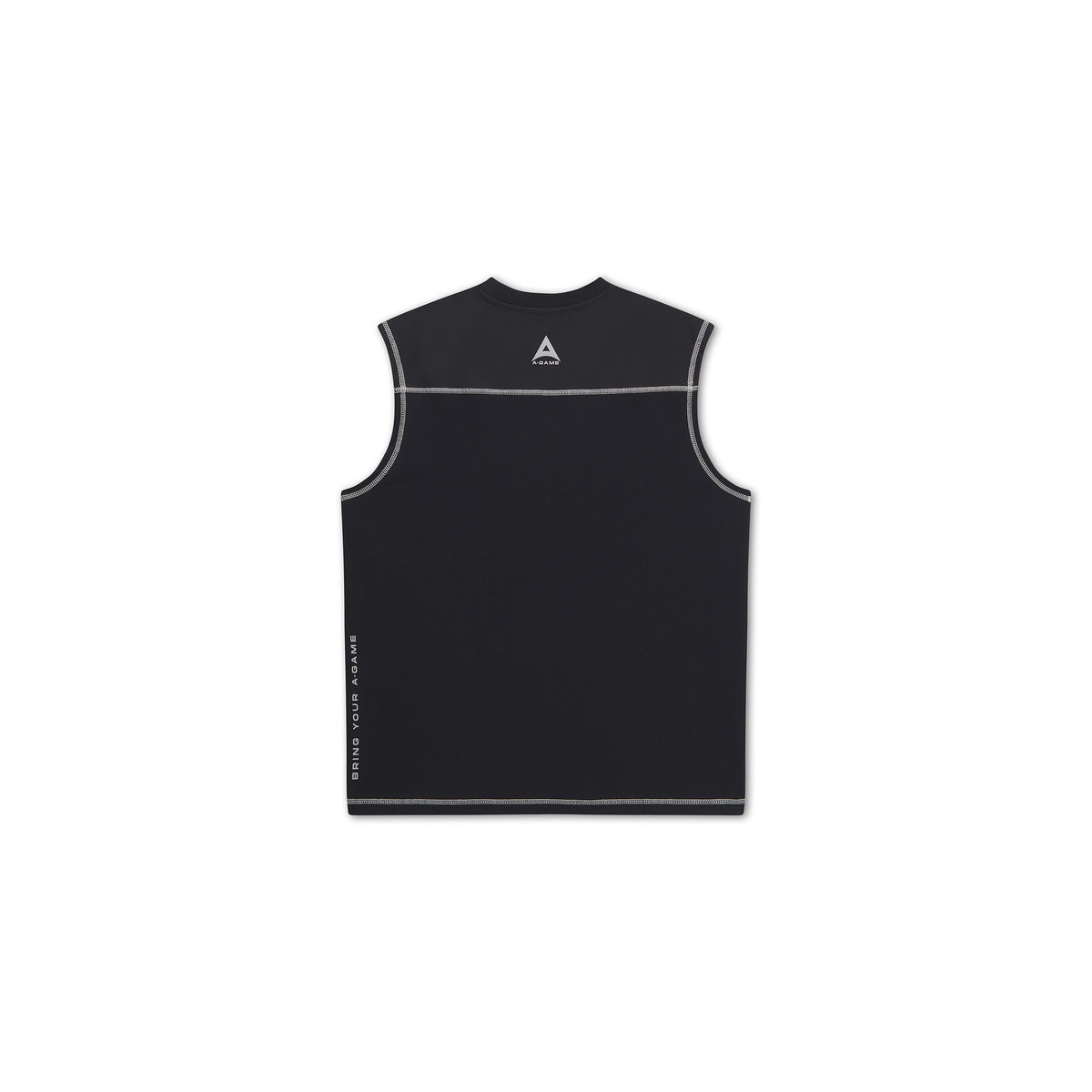 Men's Seam Detail Tech T-Shirt - Black