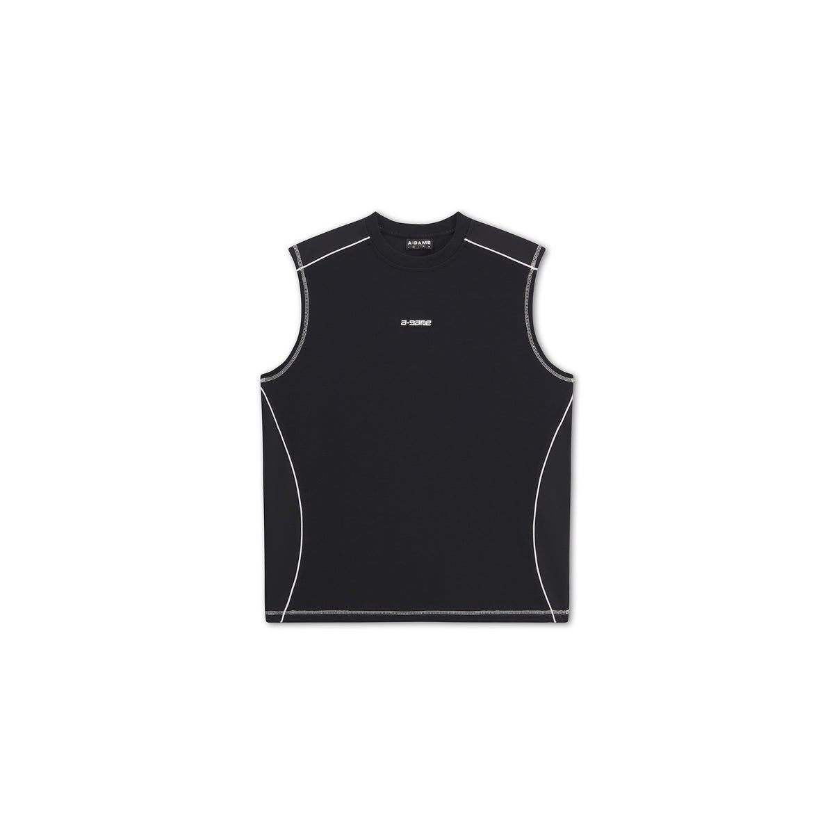 Men's Seam Detail Tech T-Shirt - Black