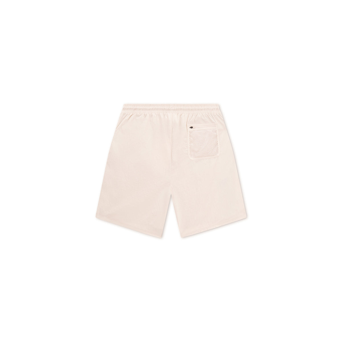 Men's Woven Tech Popper Shorts - Beige