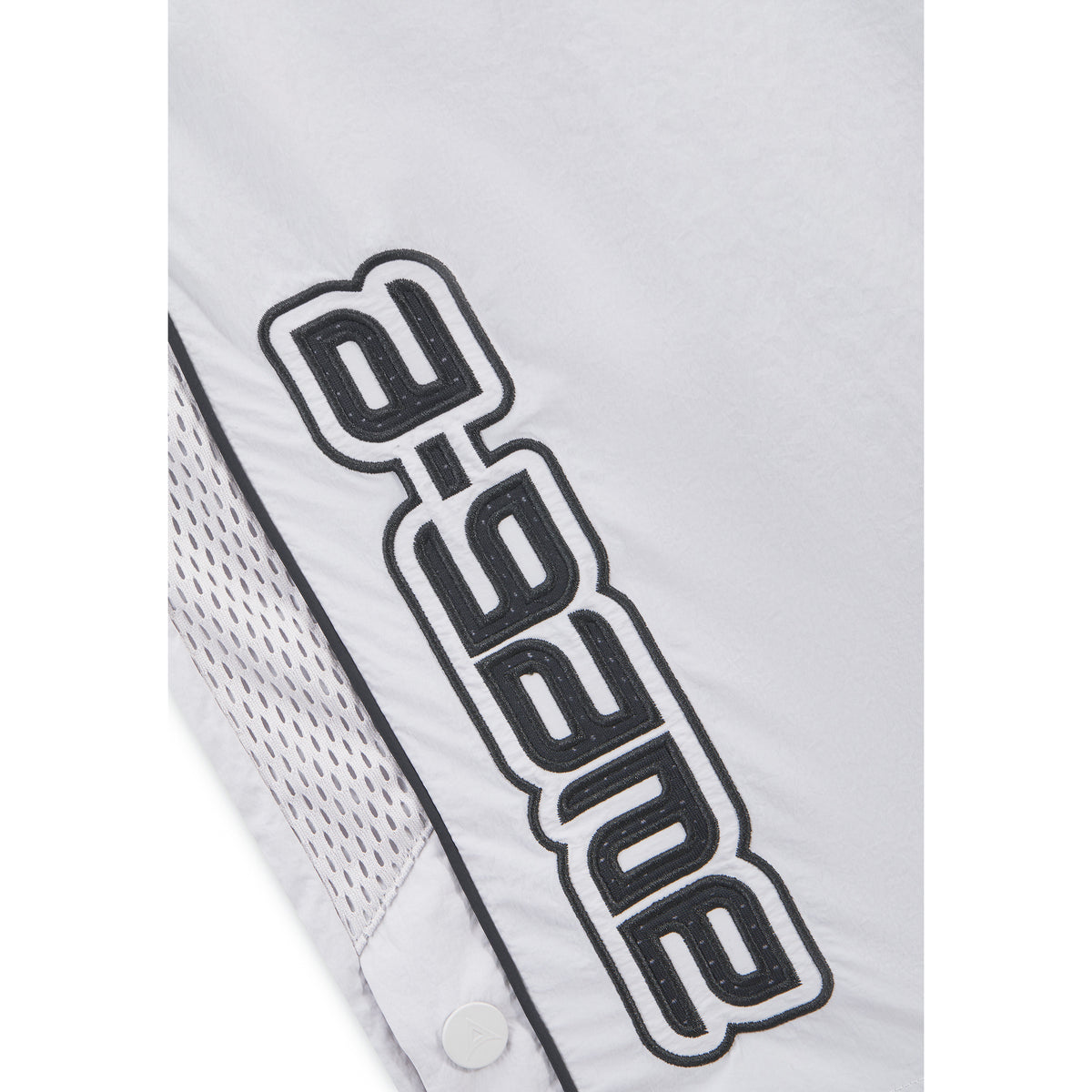 Men's Woven Tech Popper Shorts - Grey