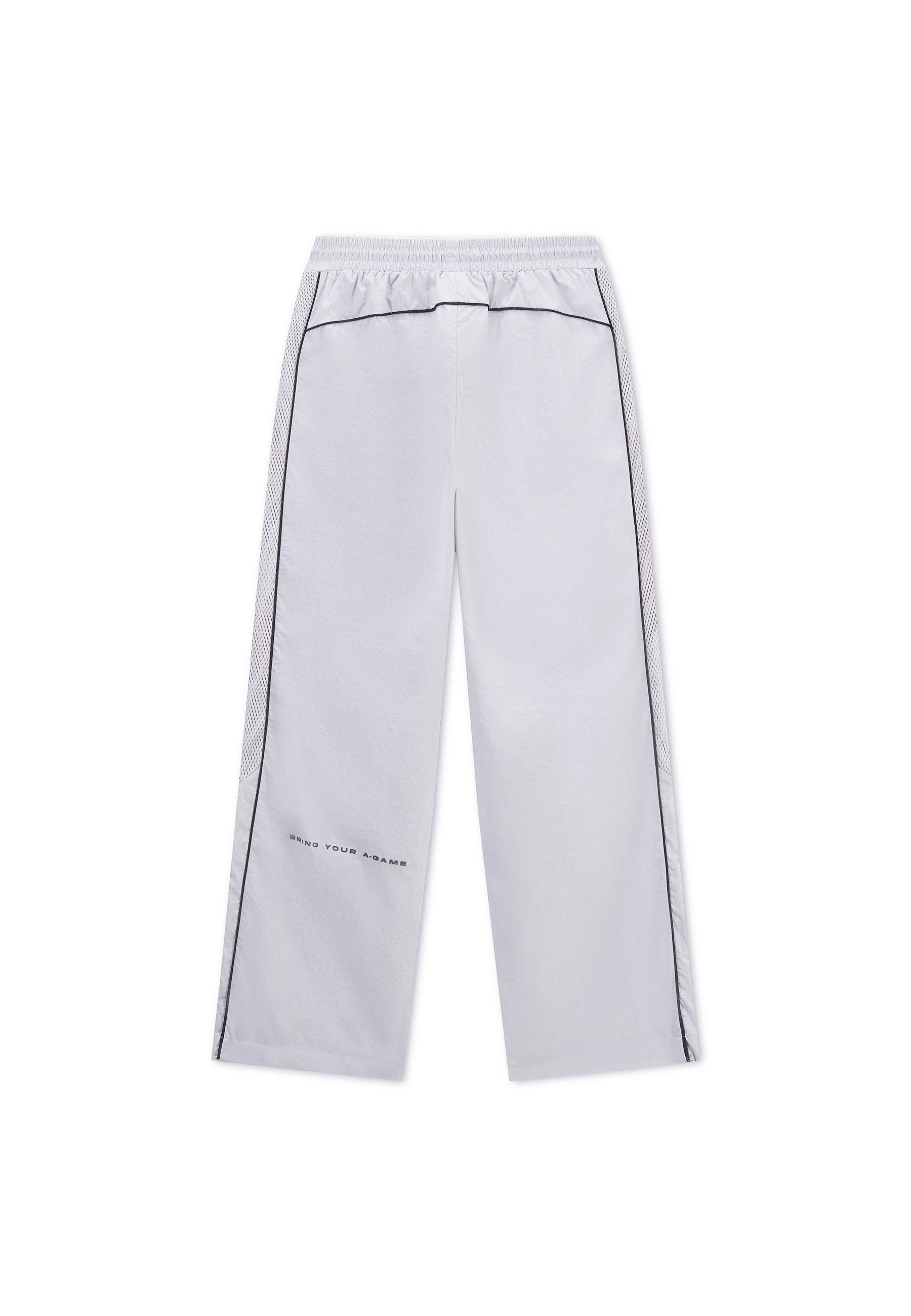 Men's Woven Tech Popper Pants - Grey