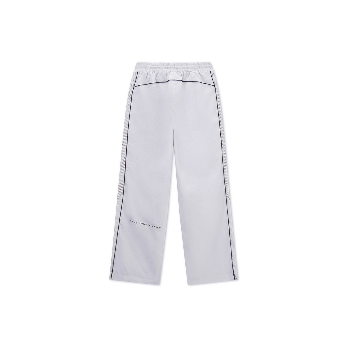 Men's Woven Tech Popper Pants - Grey