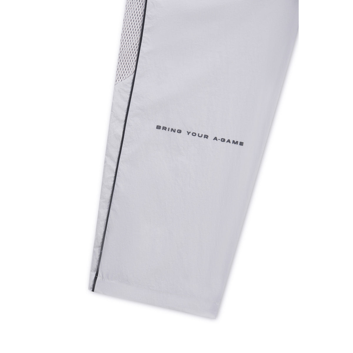 Men's Woven Tech Popper Pants - Grey