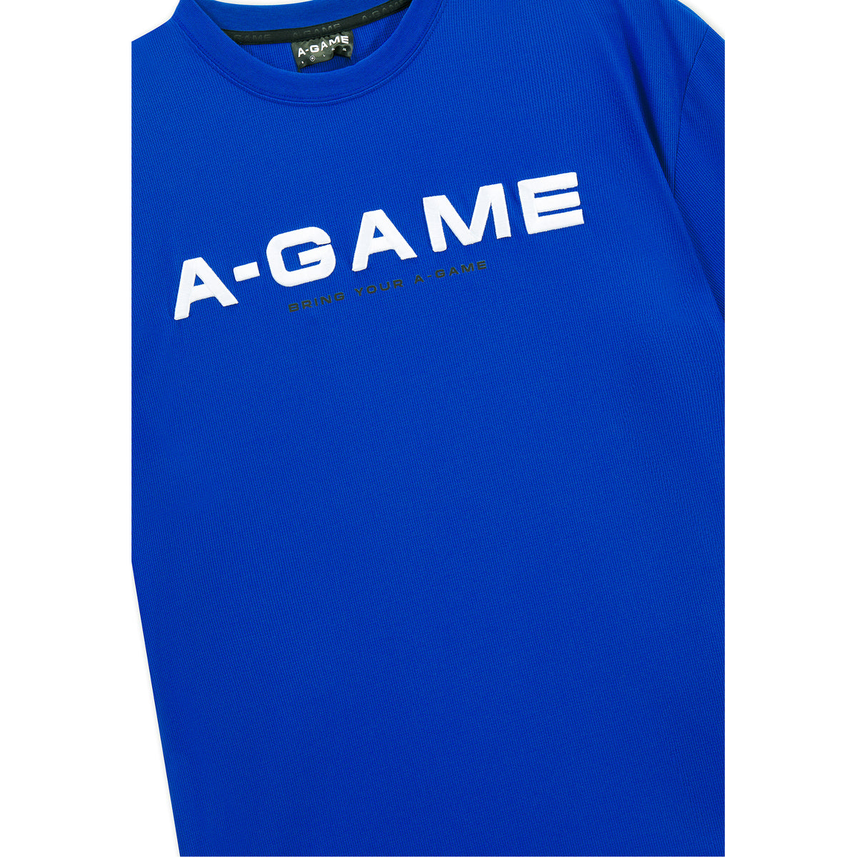 Men's Waffle Tech T-Shirt - Cobalt Blue