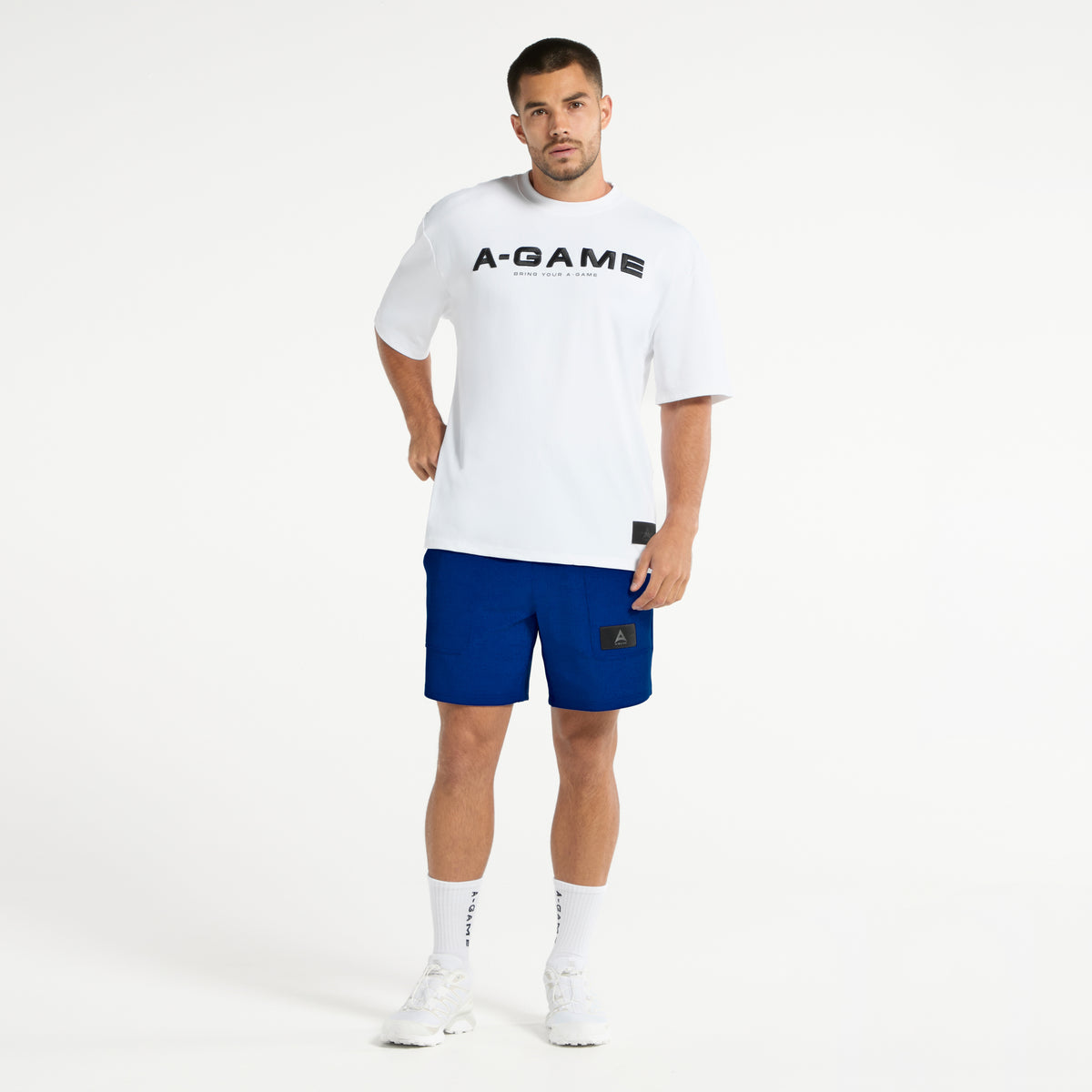 Men's Waffle Tech T-Shirt - White