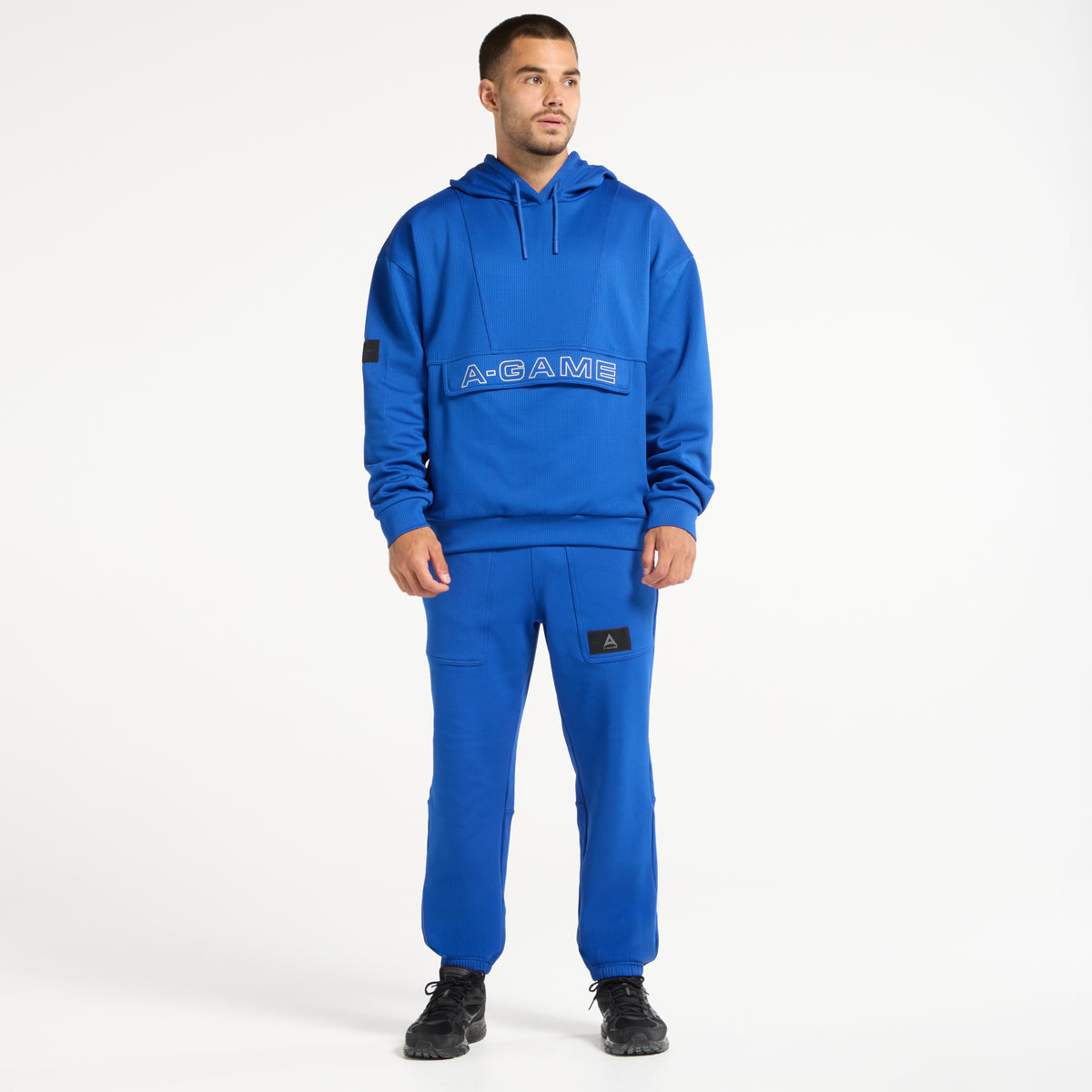Men's Waffle Tech Joggers - Cobalt Blue