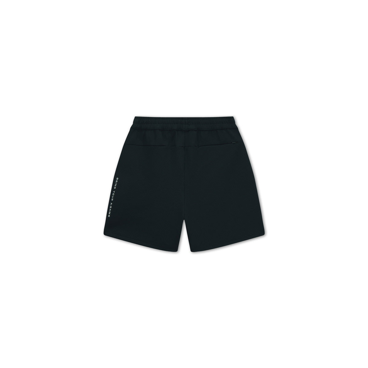 Men's Waffle Tech Shorts - Black