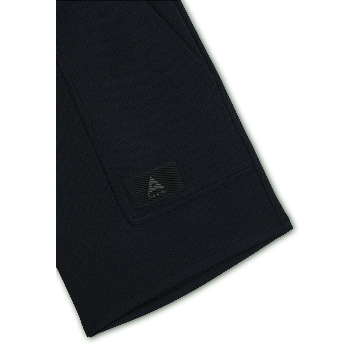 Men's Waffle Tech Shorts - Black