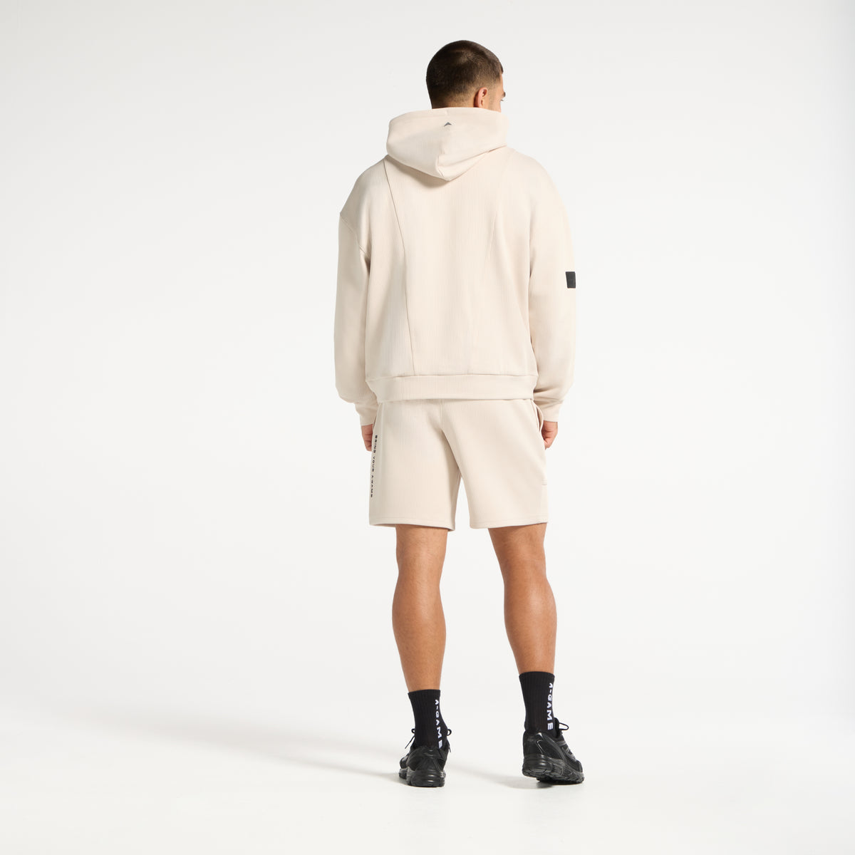 Men's Waffle Tech Shorts - Beige