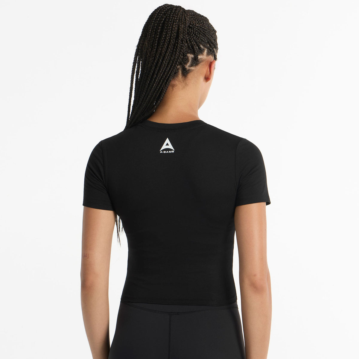 Women's Fitted T-Shirt - Black