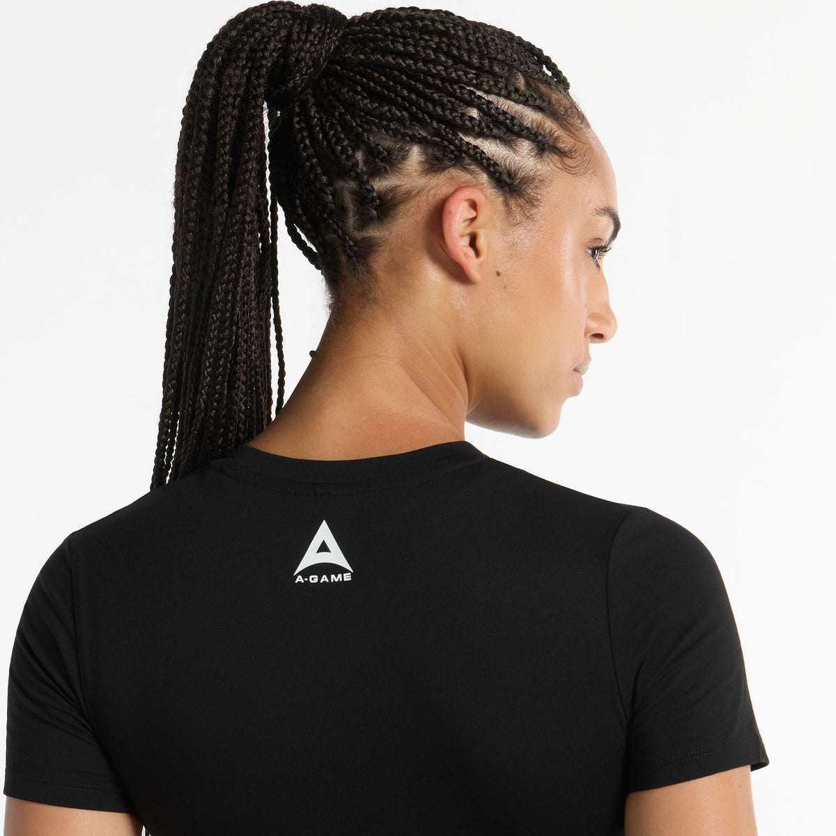 Women's Fitted T-Shirt - Black