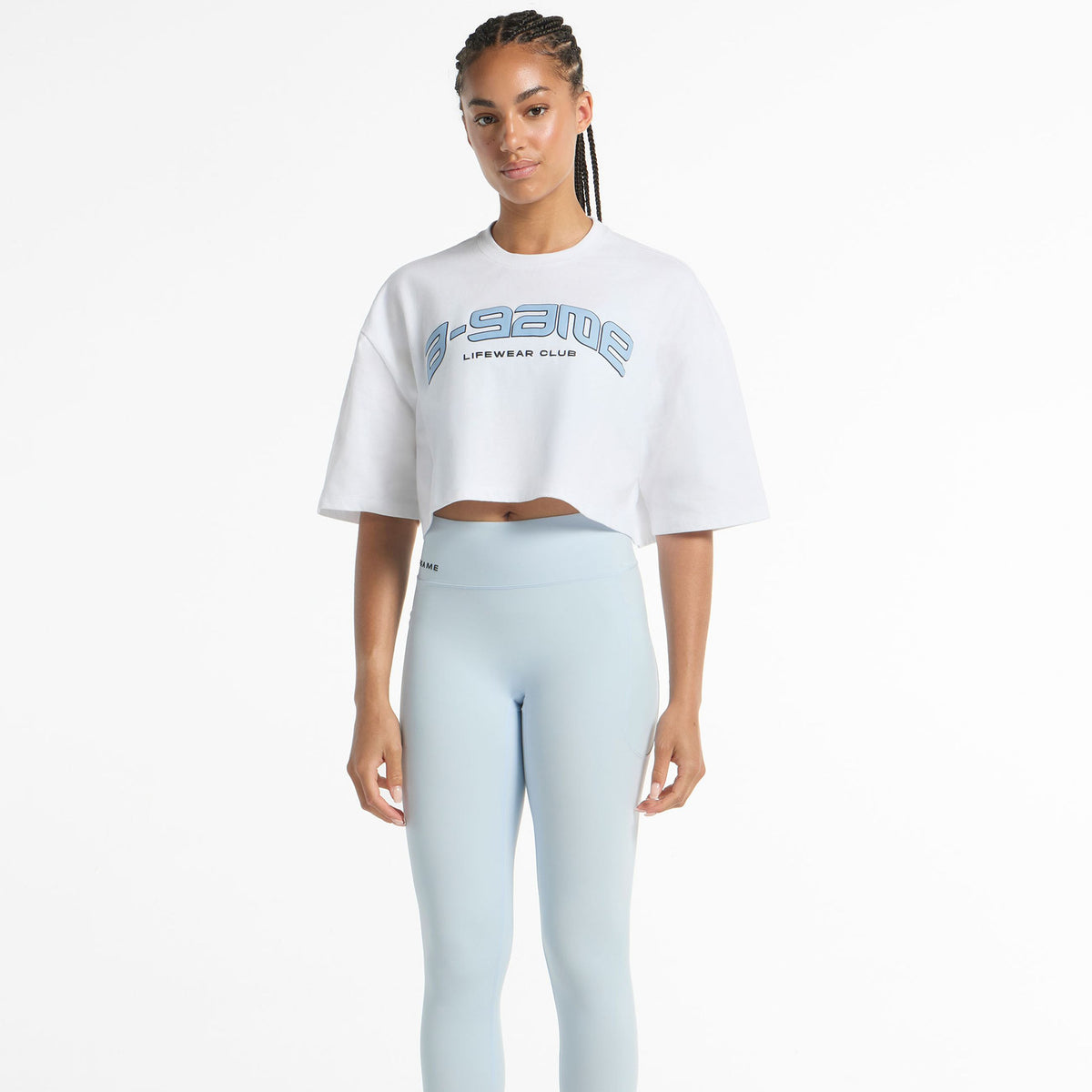 Women's Relaxed Cropped T-Shirt - White
