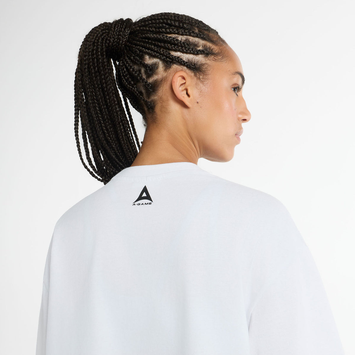 Women's Relaxed Cropped T-Shirt - White