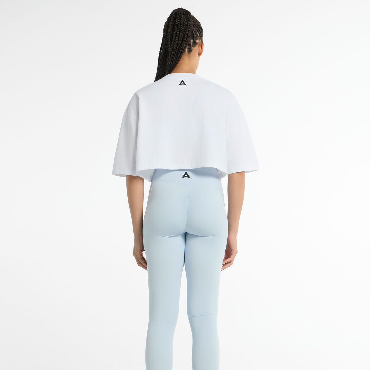 Women's Relaxed Cropped T-Shirt - White