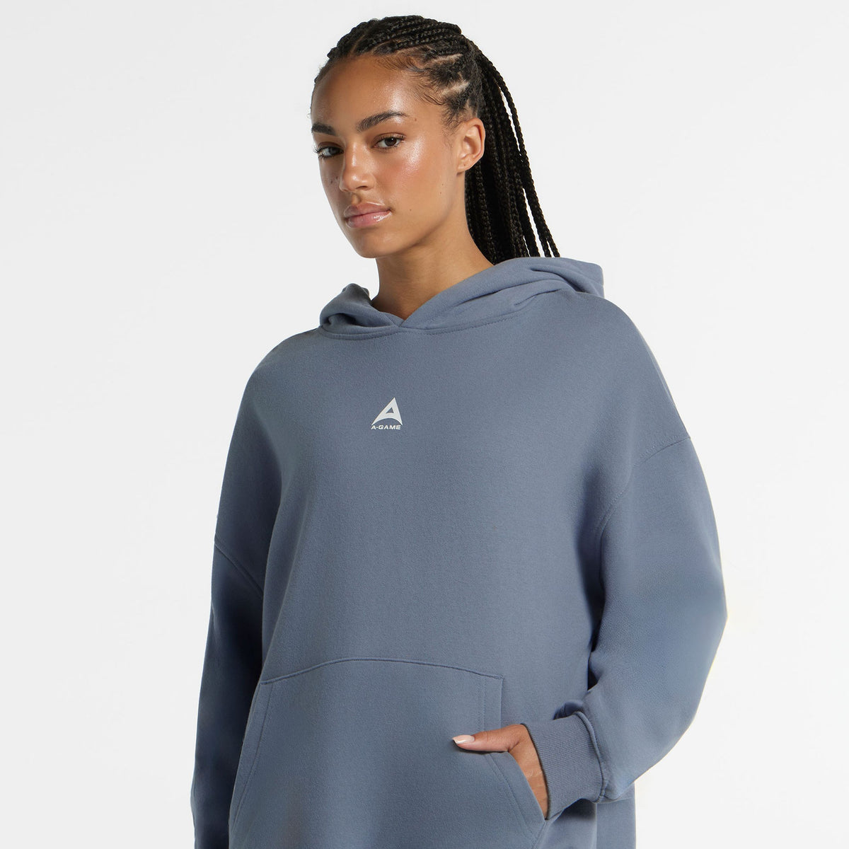 Women's Graphic Hoodie - Elemental Blue