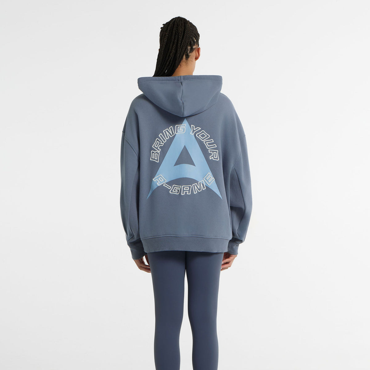 Women's Graphic Hoodie - Elemental Blue